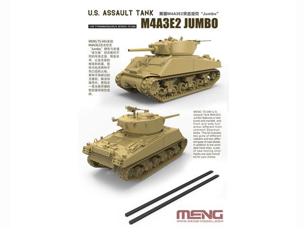 U.S. Assault Tank M4A3E2 Jumbo (Vista 2)