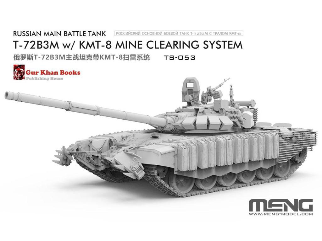 Russian Main Battle Tank T-72B3M w/ KMT-8 Mine Clearing System (Vista 2)