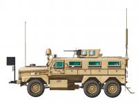 U.S. Cougar 6×6 MRAP Vehicle (Vista 24)