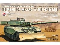 Canadian Main Battle Tank Leopard C2 MEXAS w/Dozer Blade (Vista 5)