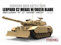 Canadian Main Battle Tank Leopard C2 MEXAS w/Dozer Blade (Vista 8)