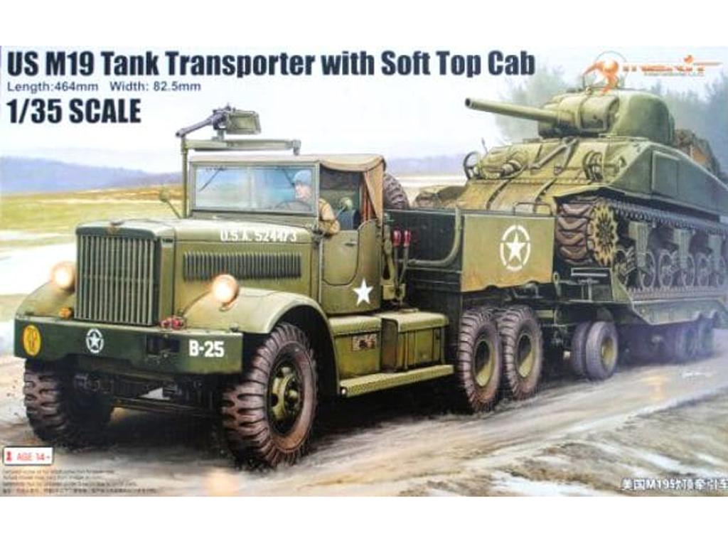 U.S. M19 Tank Transporter Soft Cab (Vista 1)