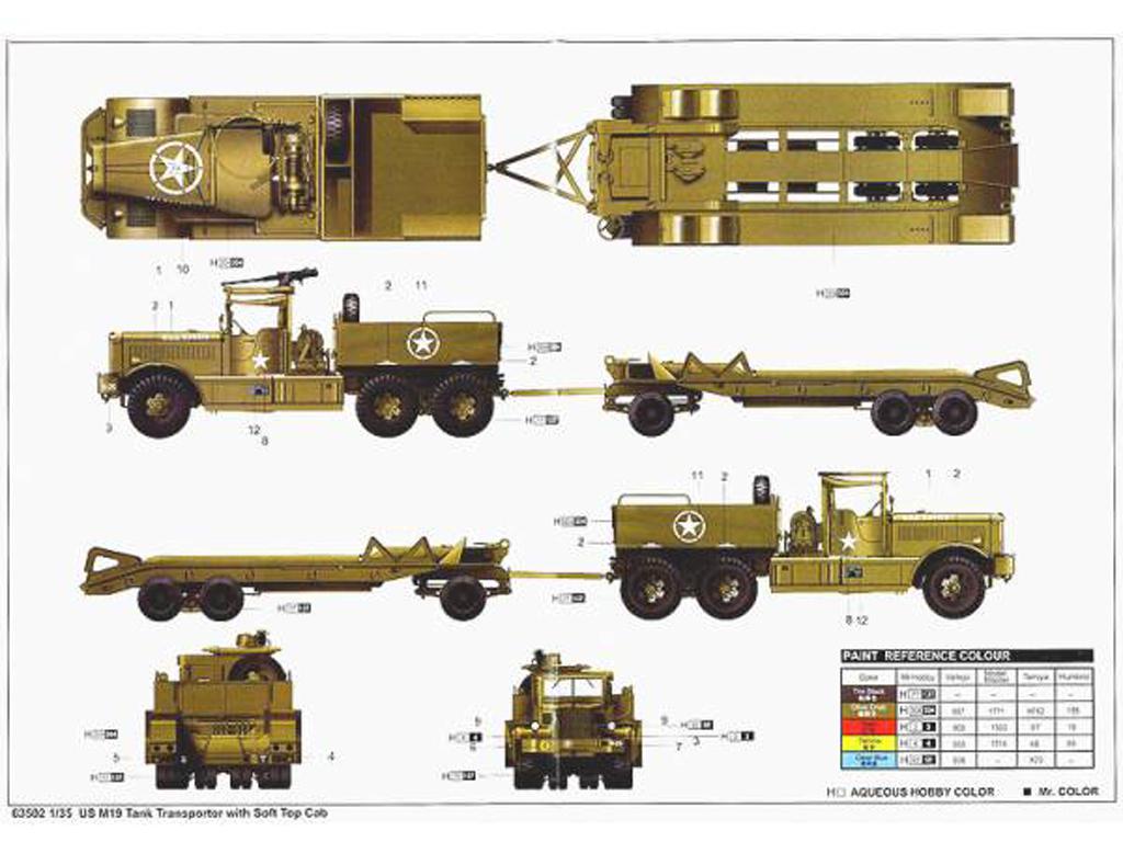 U.S. M19 Tank Transporter Soft Cab (Vista 2)