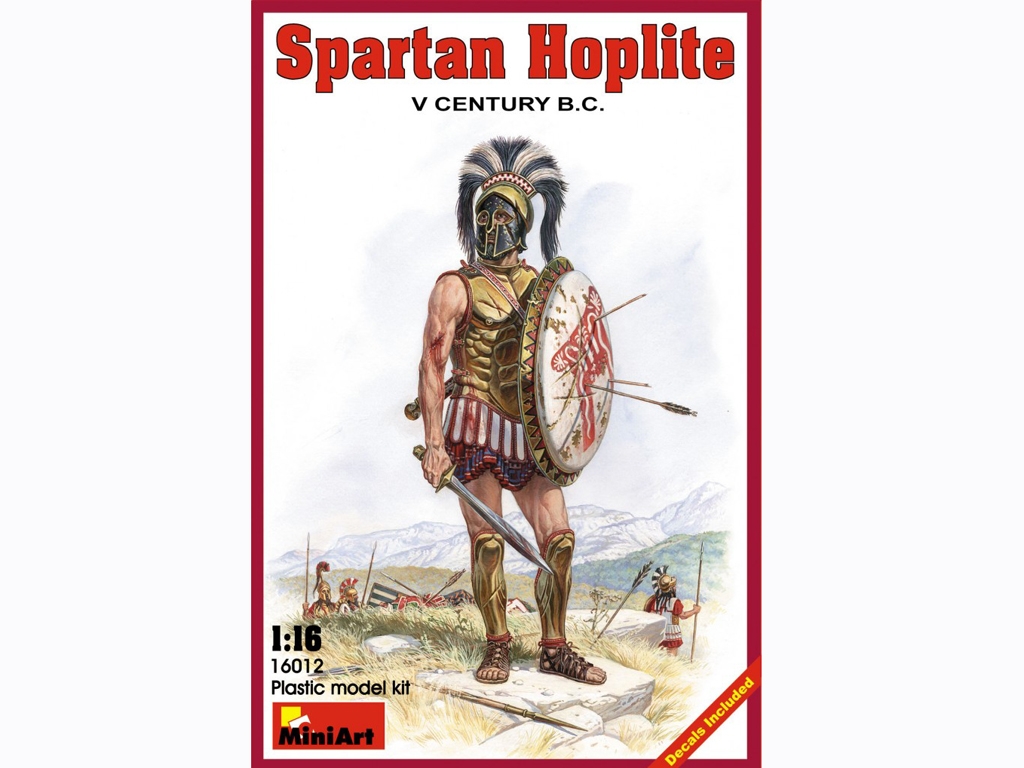 Spartan Hoplite IV Century B.C.  (Vista 1)