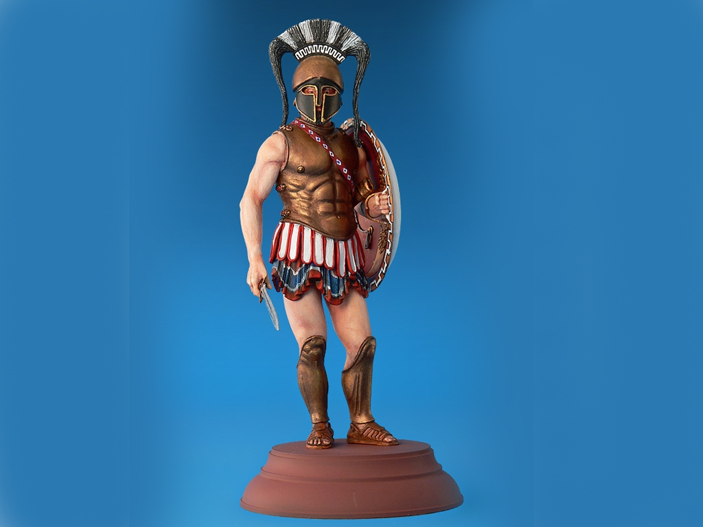 Spartan Hoplite IV Century B.C.  (Vista 2)