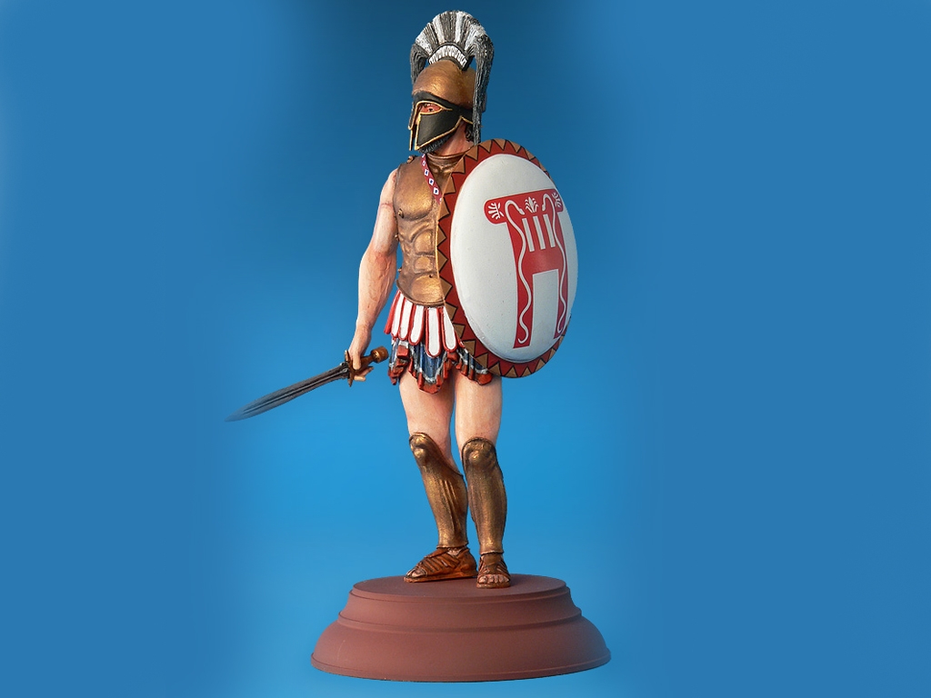 Spartan Hoplite IV Century B.C.  (Vista 4)