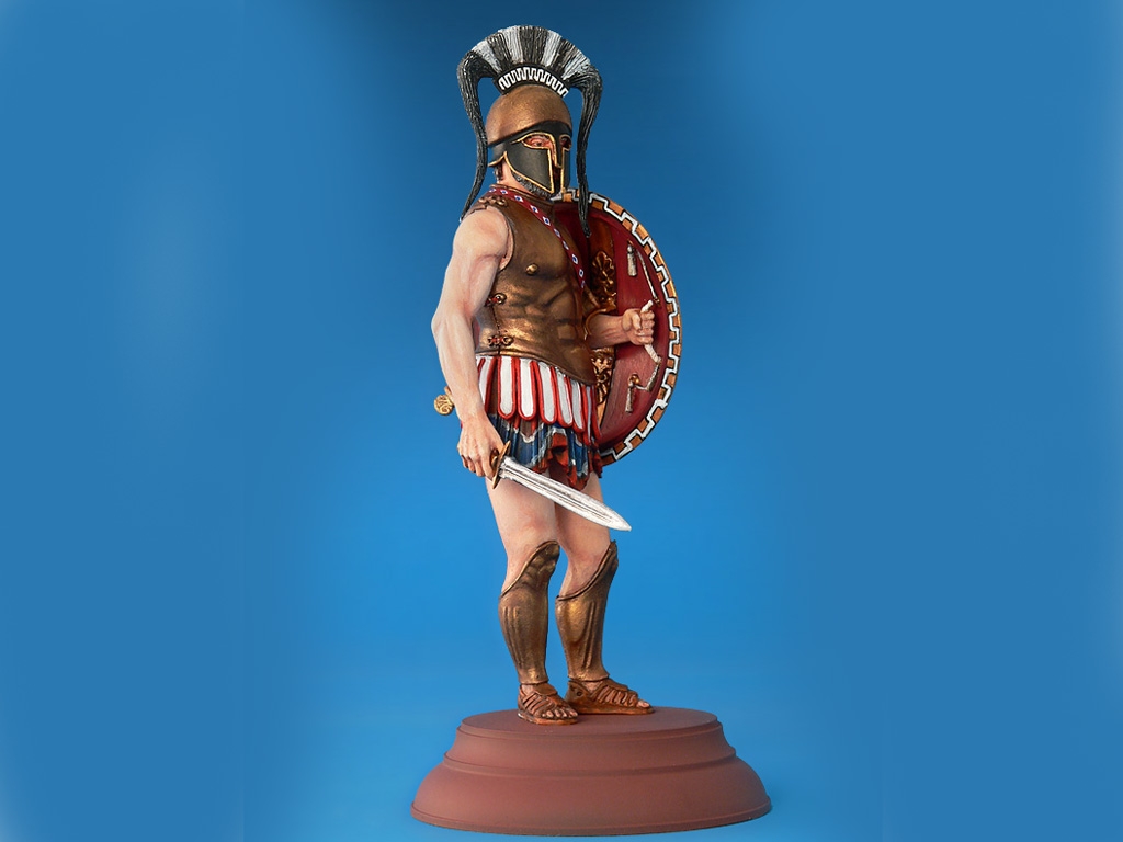 Spartan Hoplite IV Century B.C.  (Vista 5)