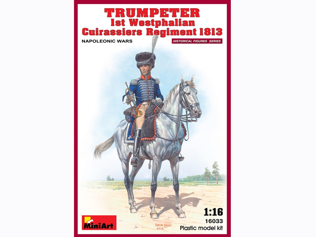 Trompeta del 1st Westphalian Cuirassiers  (Vista 1)