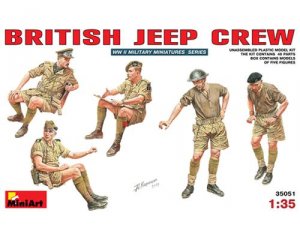 British Jeep crew WWII - Ref.: MIAR-35051