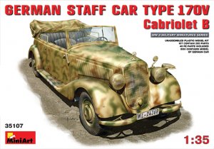German Staff Car Typ 170V. Cabriolet B  (Vista 1)