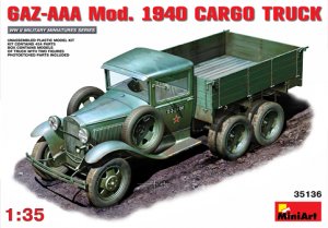 GAZ-AAA. Mod. 1940. Cargo Truck.  (Vista 1)