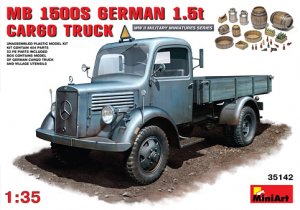 MB 1500S German 1,5t Cargo Truck - Ref.: MIAR-35142