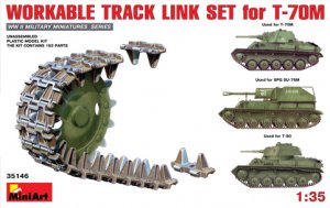 Cadenas para Tanque T-70  (Vista 1)