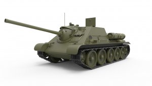 SU-85 Soviet Self-Propelled Gun Mod.1943  (Vista 2)