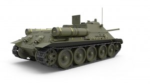 SU-85 Soviet Self-Propelled Gun Mod.1943  (Vista 3)