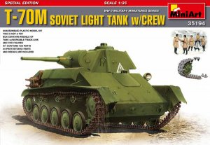 Carro ruso T-70M con dotación  (Vista 1)