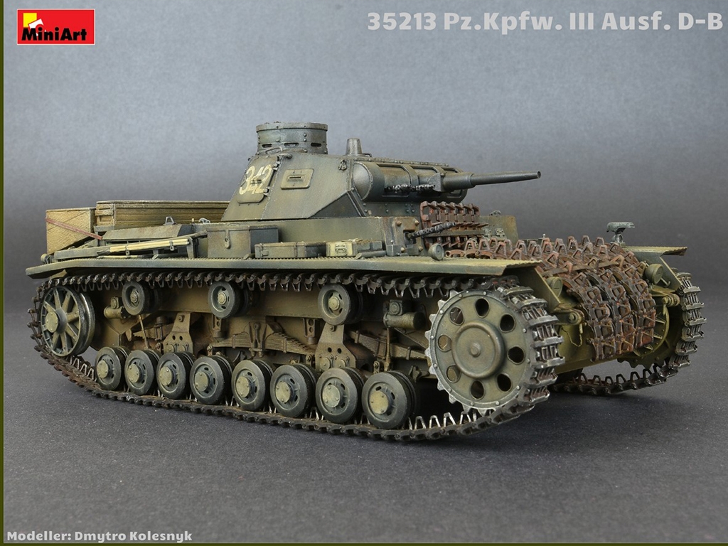 Pz.Kpfw.III Ausf. D/B  (Vista 6)