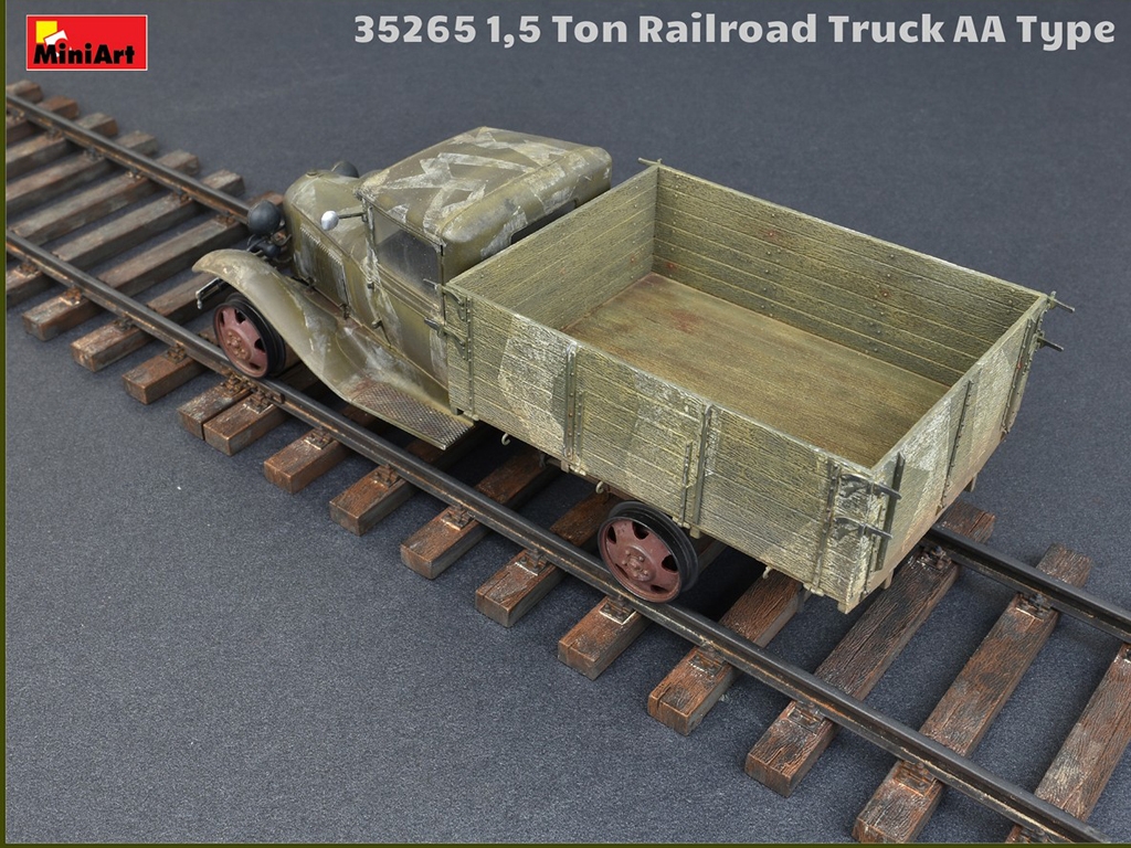 Camión de ferrocarril de 1,5 toneladas t (Vista 14)