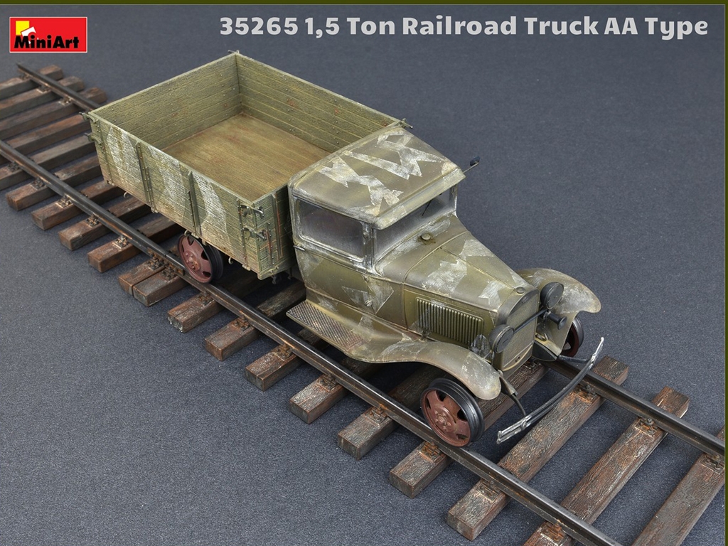 Camión de ferrocarril de 1,5 toneladas t  (Vista 7)