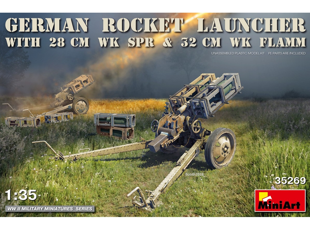 German Rocket Launcher with 28cm WK Spr   (Vista 1)