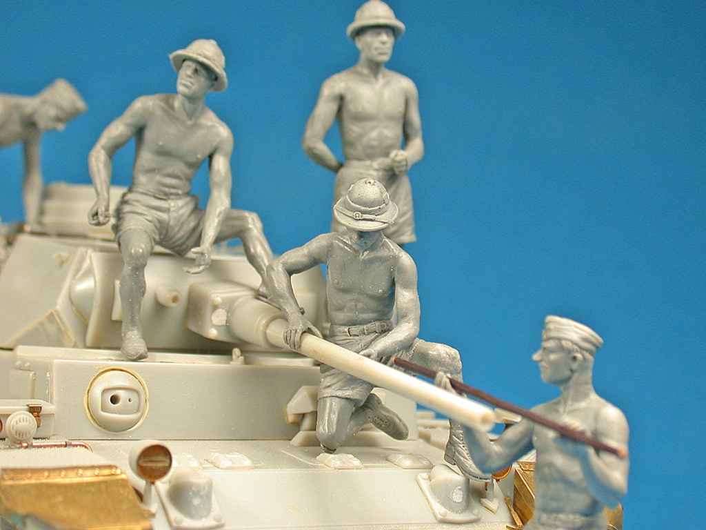 German Tank Crew Afrika Korps  (Vista 2)