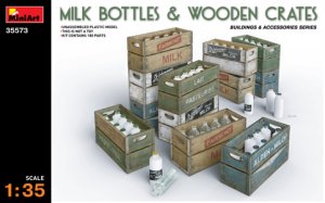 Botellas y Cajas de leche (Vista 4)