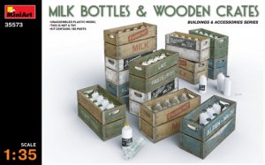 Botellas y Cajas de leche  (Vista 1)