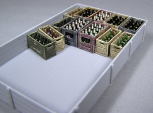 Botellas de Champagne y Cognac con cajas  (Vista 5)