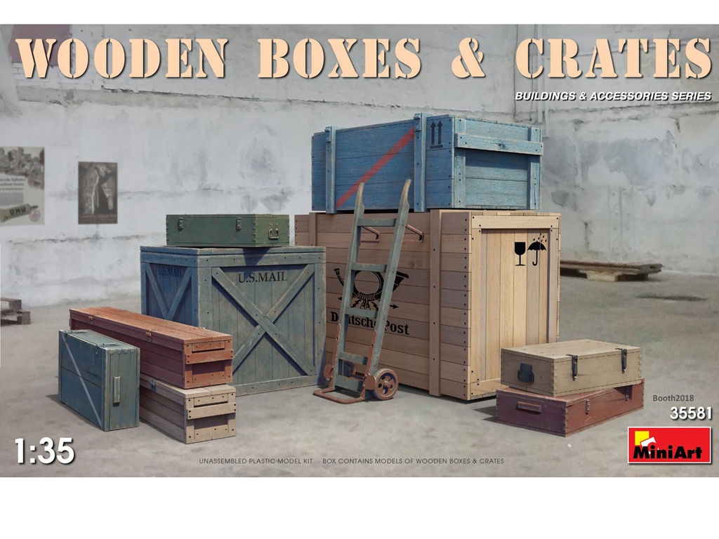 Cajas y cajones de madera - Ref.: MIAR-35581