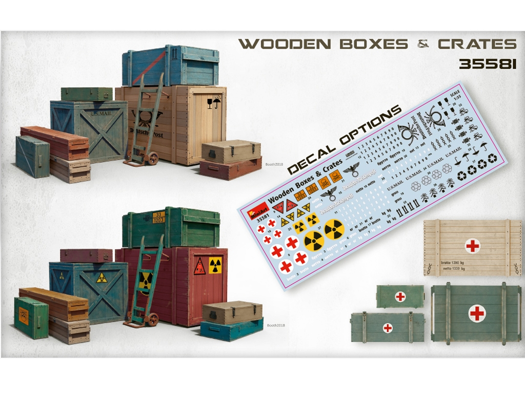 Cajas y cajones de madera  (Vista 12)