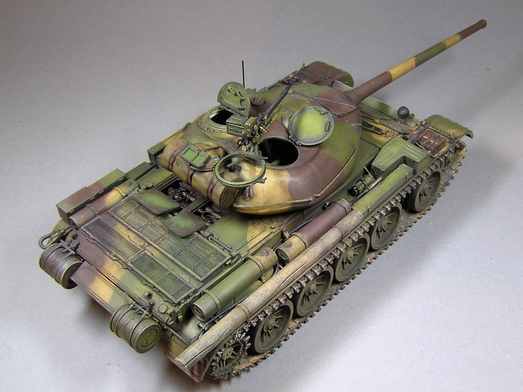 T-54-1 Tanque Medio Sovietico Interior k (Vista 17)