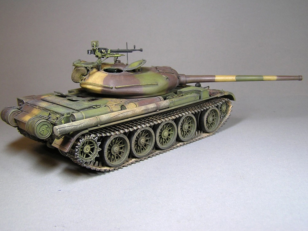 T-54-1 Tanque Medio Sovietico Interior k  (Vista 6)