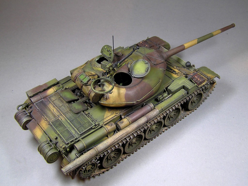 T-54-1 Tanque Medio Sovietico Interior k  (Vista 9)