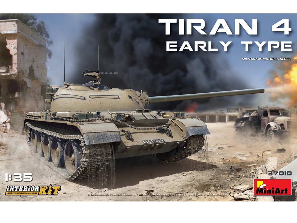 Tiran 4 Early Type. Interior Kit - Ref.: MIAR-37010