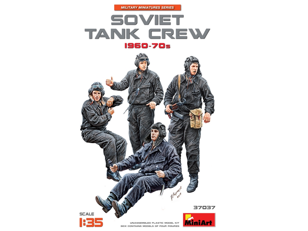 Tanquistas Sovieticos 1960-70s  (Vista 1)