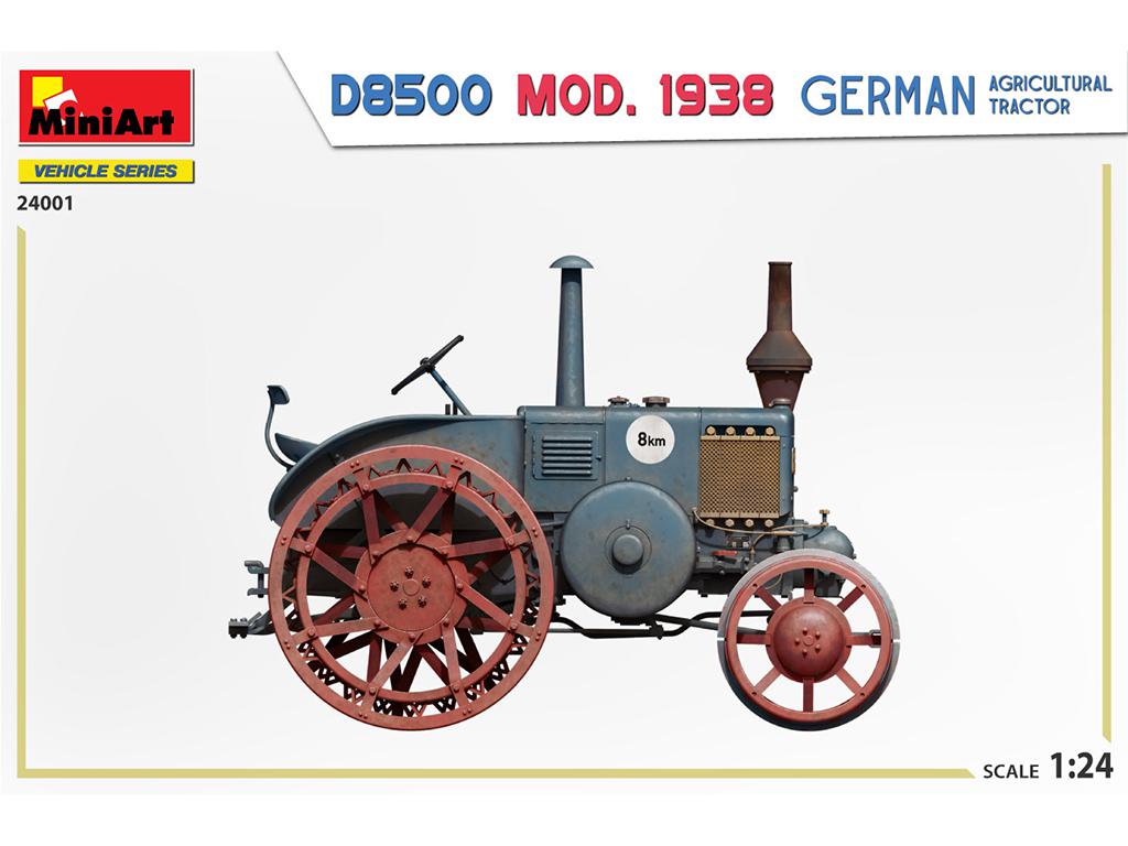Tractor agrícola Alemán D8500 Mod 1938 (Vista 2)