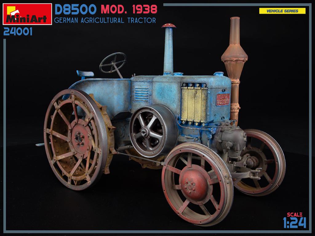 Tractor agrícola Alemán D8500 Mod 1938 (Vista 5)