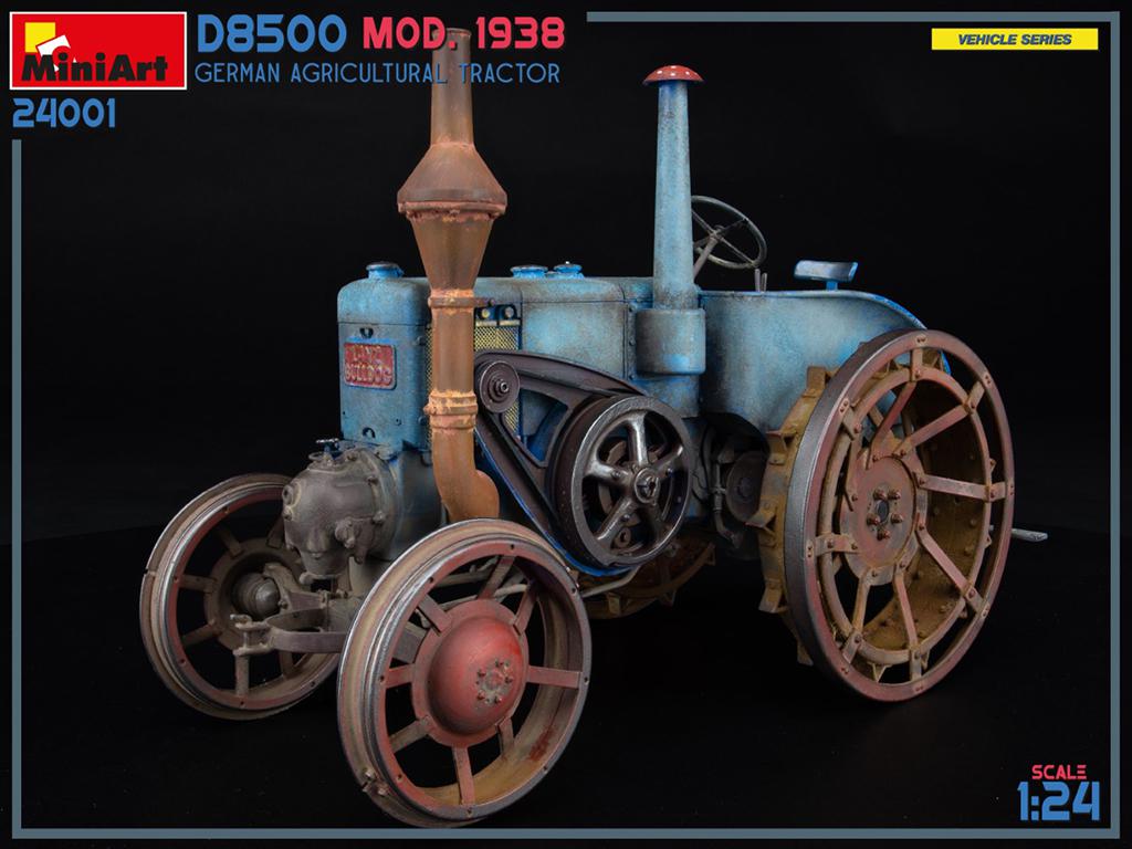 Tractor agrícola Alemán D8500 Mod 1938 (Vista 6)