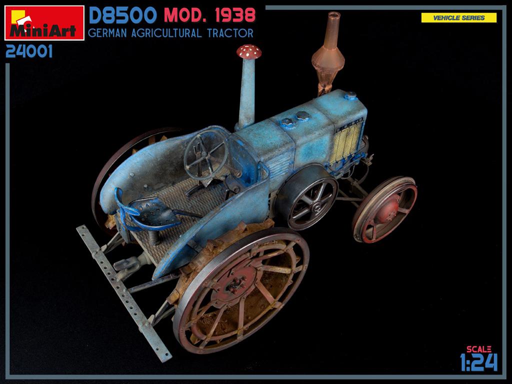 Tractor agrícola Alemán D8500 Mod 1938 (Vista 7)