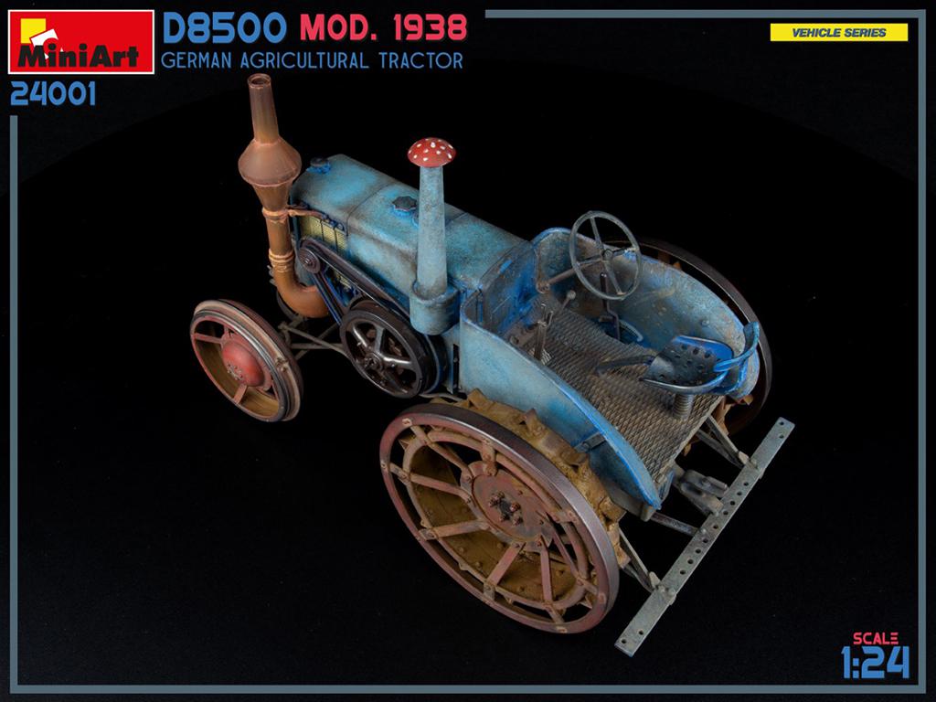 Tractor agrícola Alemán D8500 Mod 1938 (Vista 8)