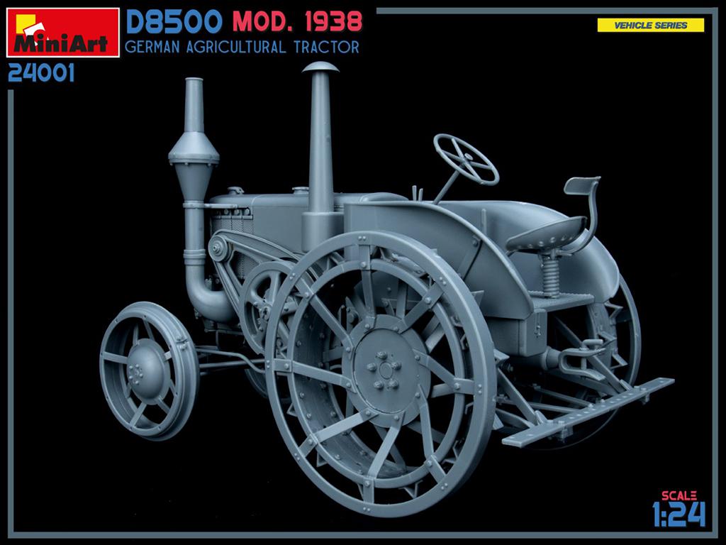 Tractor agrícola Alemán D8500 Mod 1938 (Vista 9)