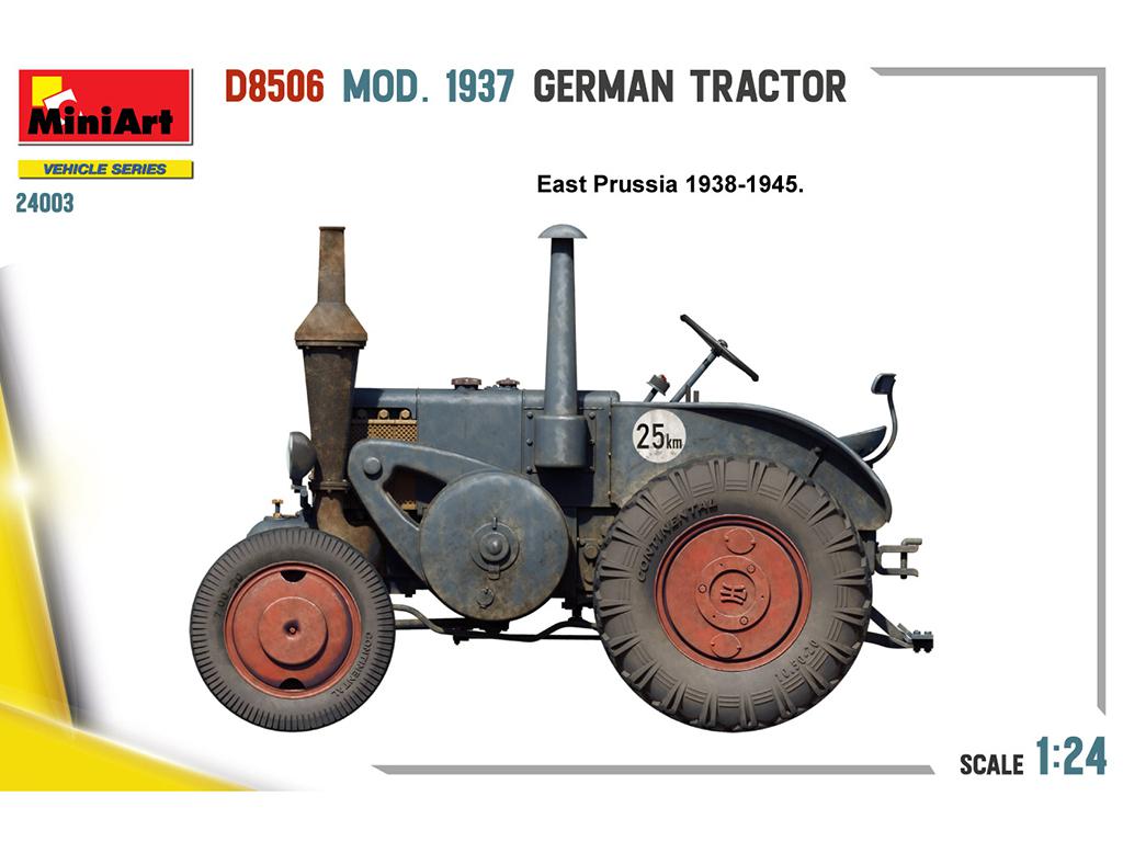 German Tractor D8506 Mod. 1937 (Vista 5)