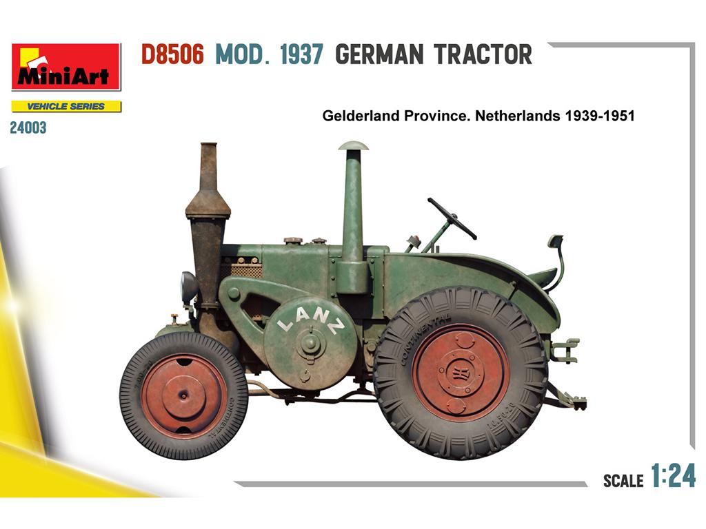 German Tractor D8506 Mod. 1937 (Vista 6)