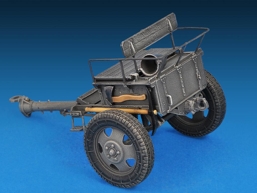 Tractor de artillería alemán  (Vista 3)