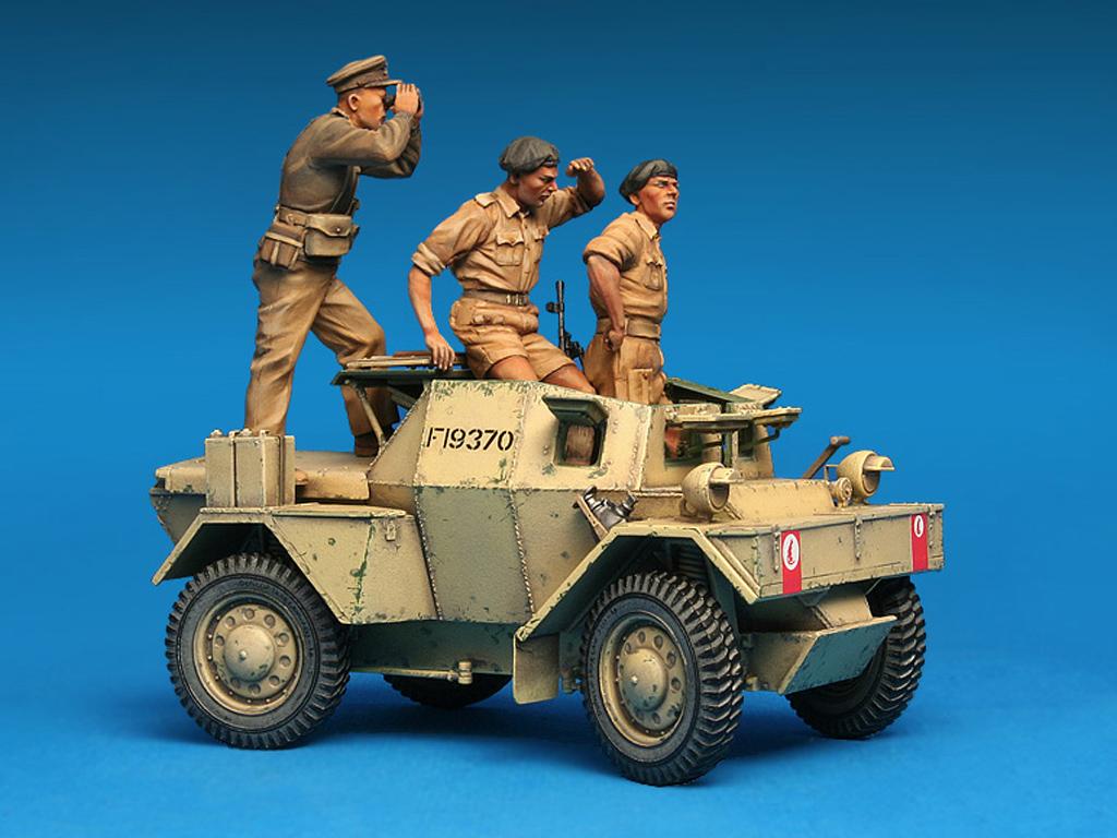 Dingo Mk.1b British Armored Car con dotacion (Vista 3)