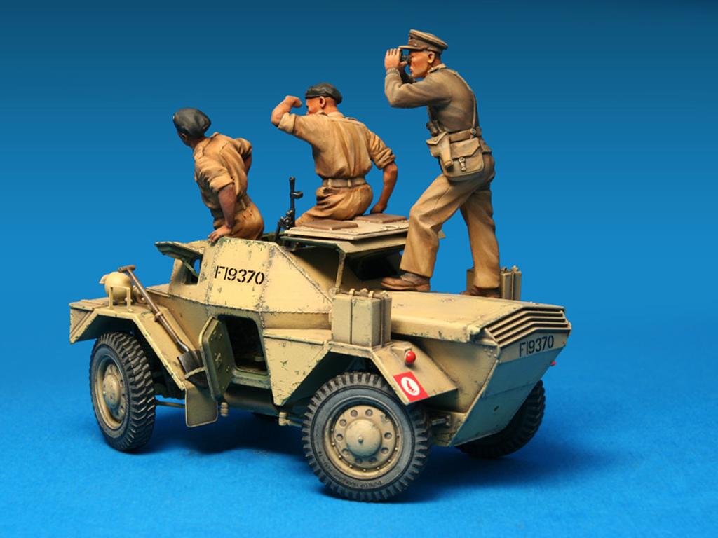 Dingo Mk.1b British Armored Car con dotacion (Vista 4)