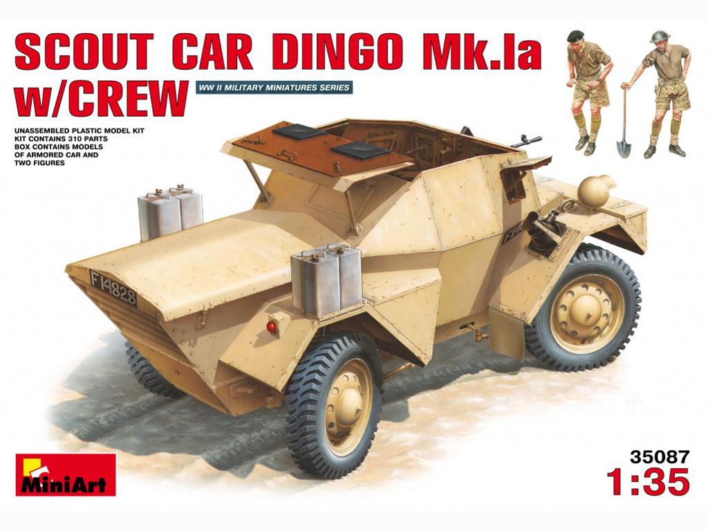 Scout Car Dingo Mk.1a con dotacion (Vista 1)