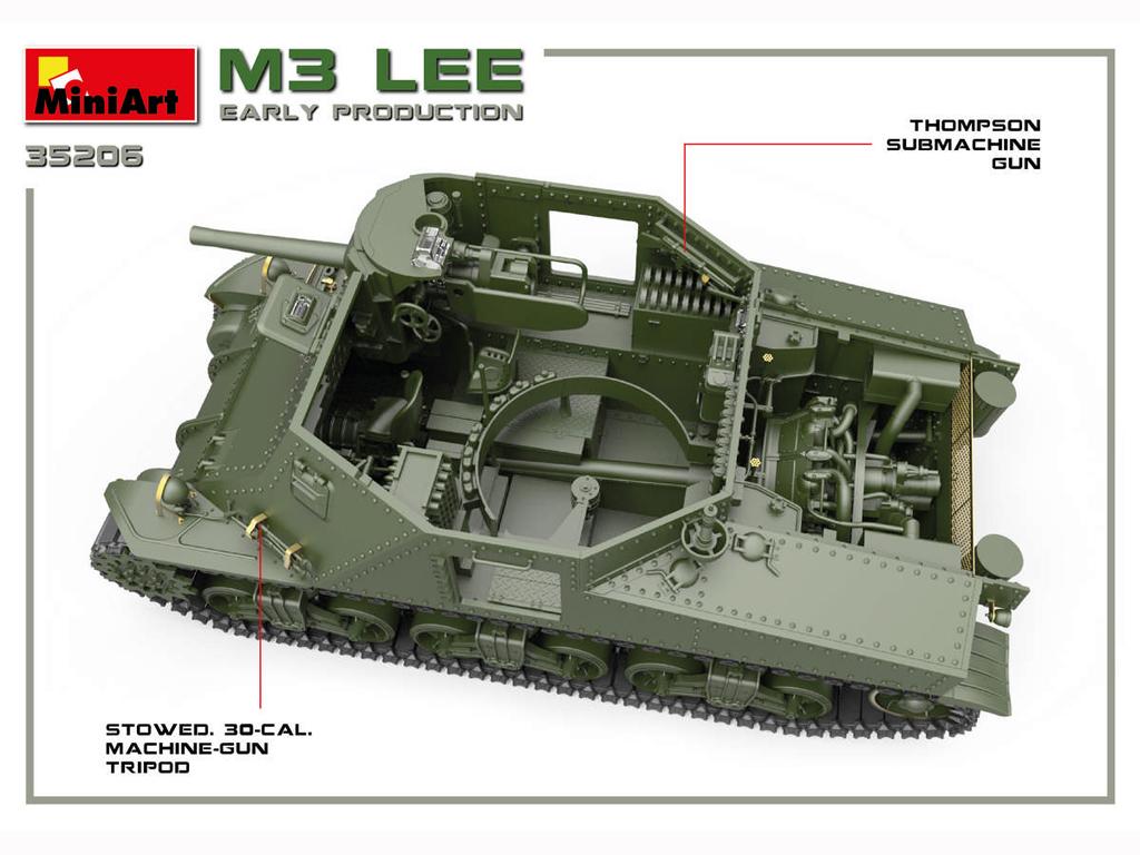 M3 Lee Early Prod Interior Kit (Vista 12)