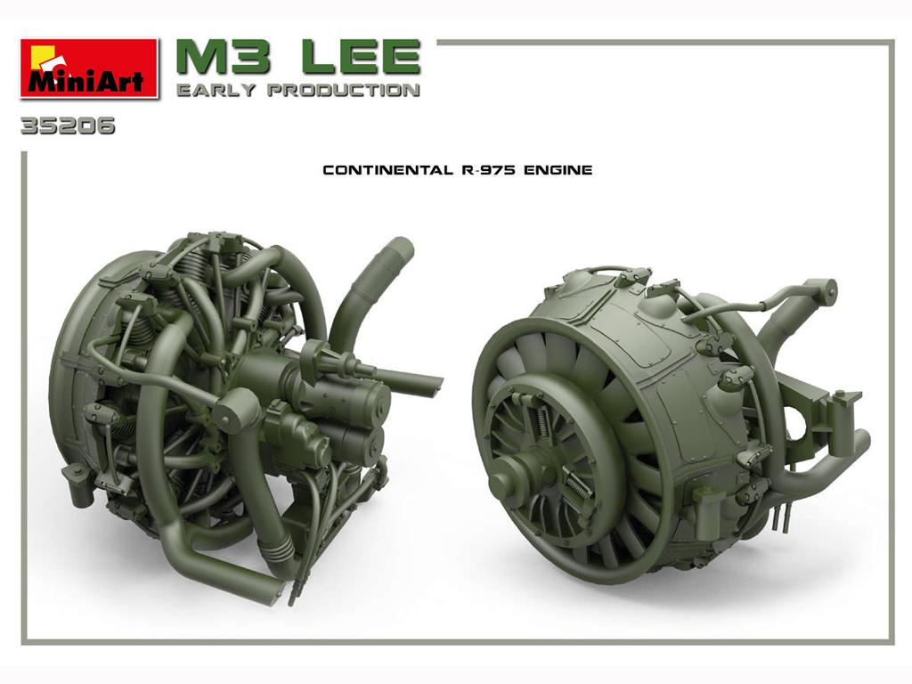 M3 Lee Early Prod Interior Kit (Vista 8)