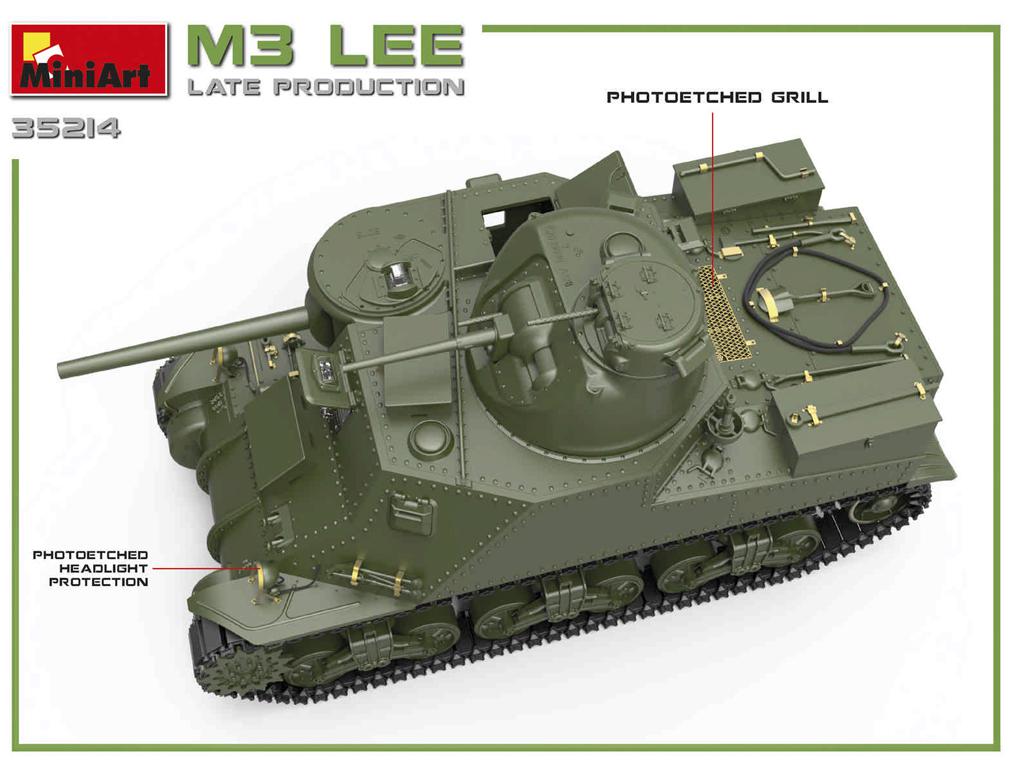 Tanque M3 Lee Late  (Vista 4)
